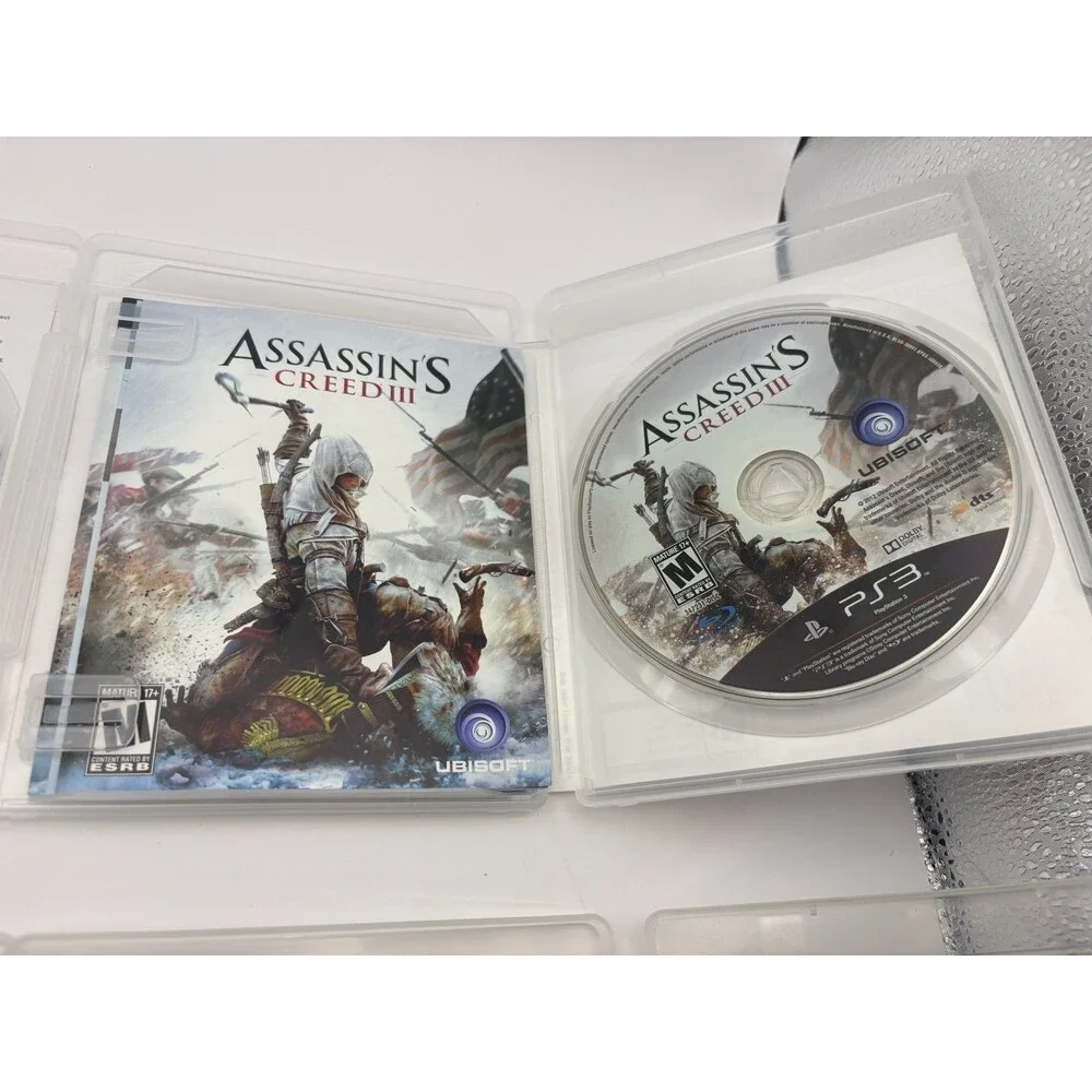 PlayStation 3 (PS3) Assassin’s Creed Game Bundle - Lot of 4 All COMPLETE CIB